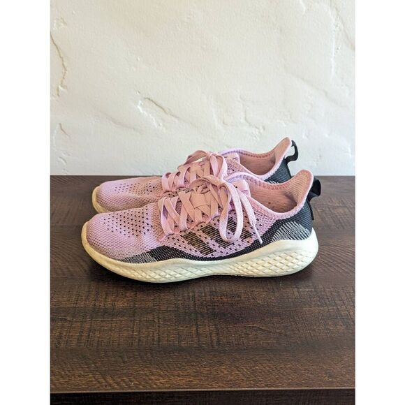 Adidas Fluidflow Women's Purple and Black Running Sneaker Shoes - Size 7 - Picture 2 of 10